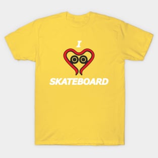 I love skateboard T-Shirt